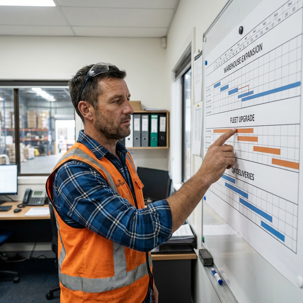 Structured action planning with AI risk identification